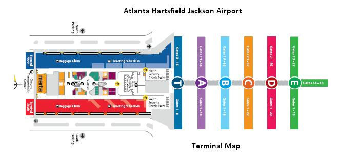 Xem bản đồ sân bay Mỹ