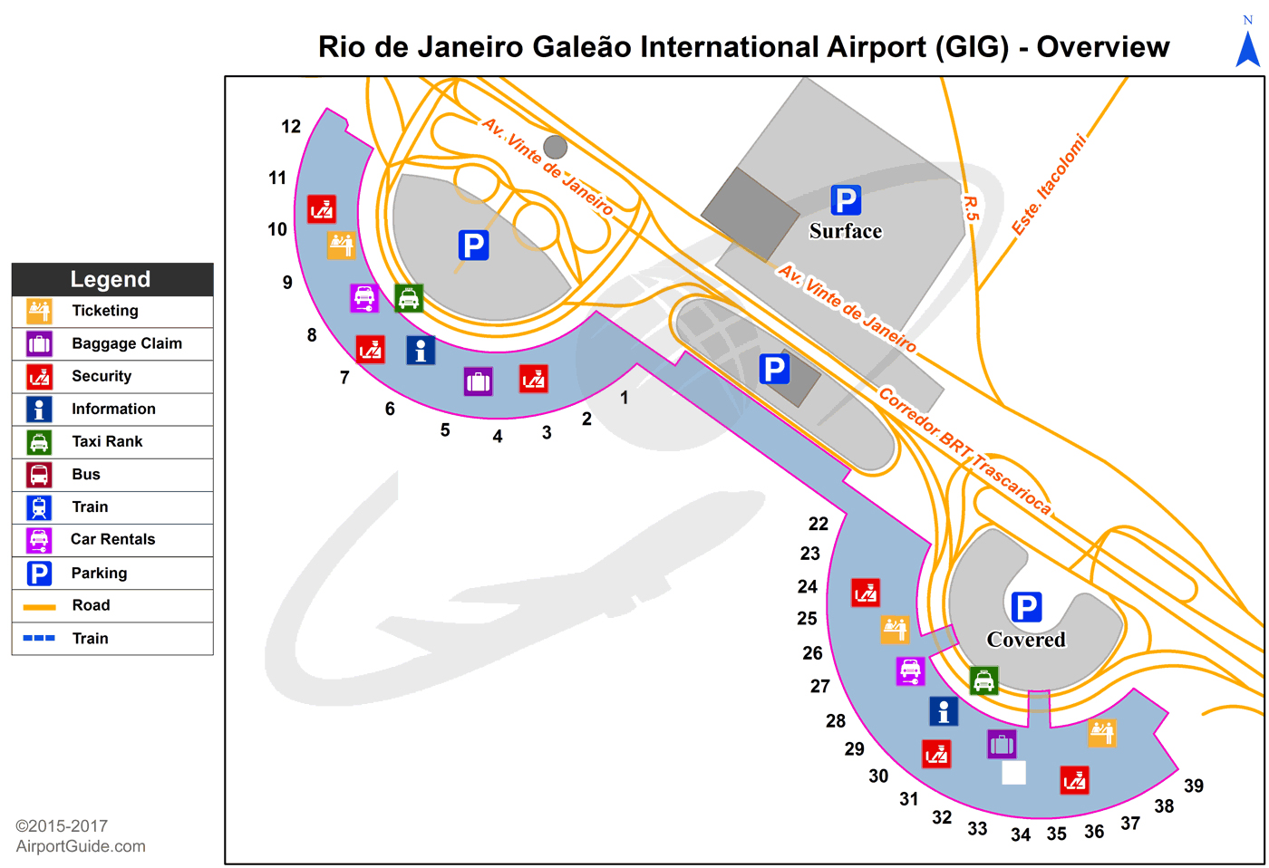 Bản đồ sân bay quốc tế